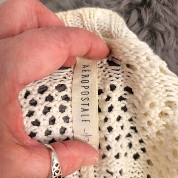 Wonderful white long short sleeved cardigan - Picture 3 of 5